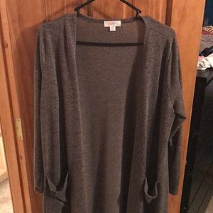 LuLaRoe Sarah Long Cardigan Medium